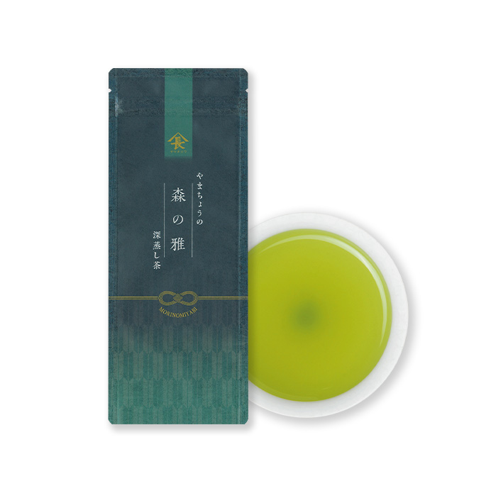 深蒸し茶　森の雅(もりのみやび)