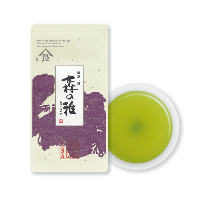 深蒸し茶 森の雅(もりのみやび)