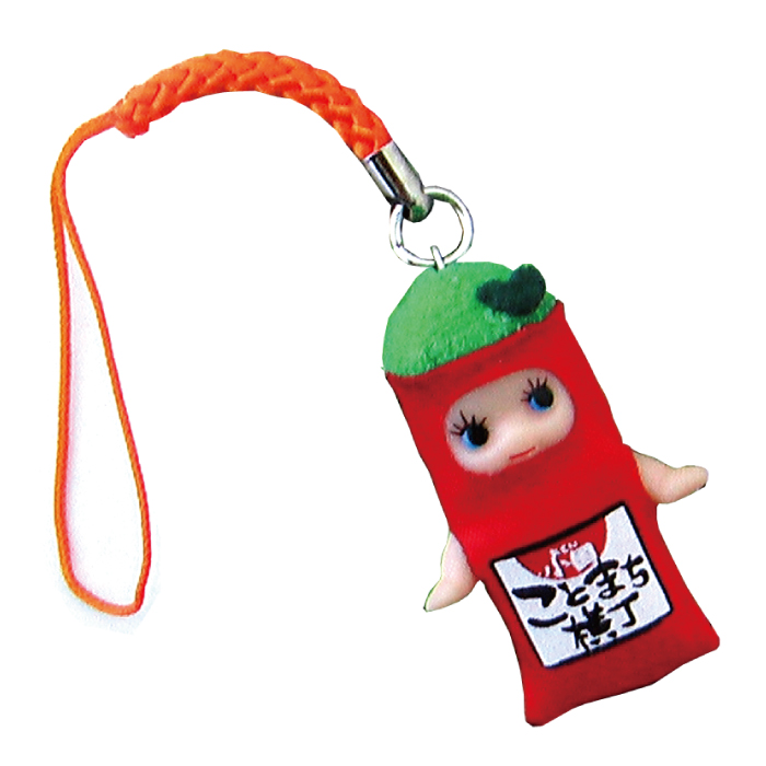 真っ赤な袋のお茶の詰め放題 オリジナルキューピー