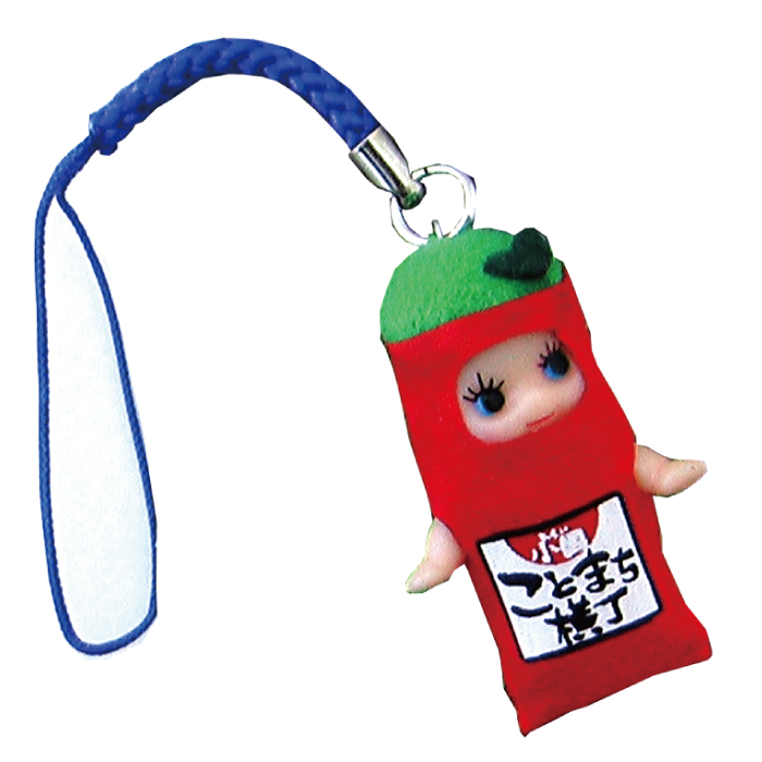 真っ赤な袋のお茶の詰め放題 オリジナルキューピー