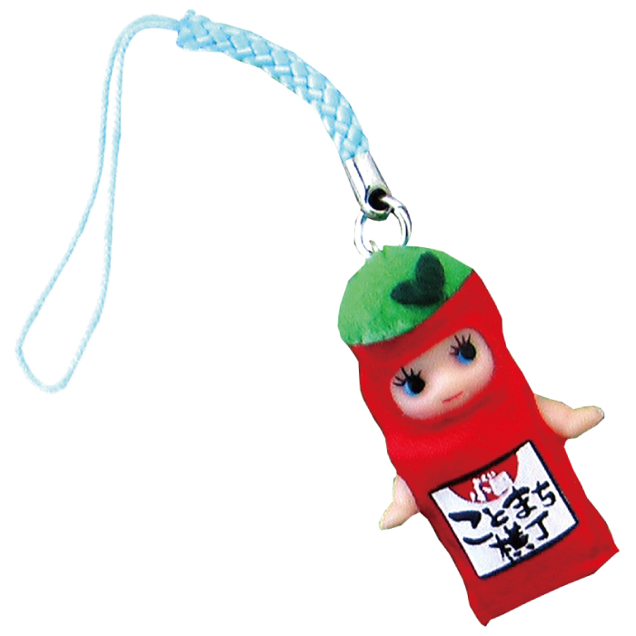 真っ赤な袋のお茶の詰め放題 オリジナルキューピー