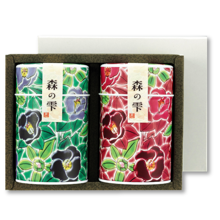 深蒸し茶2缶箱入 S-30(雫)