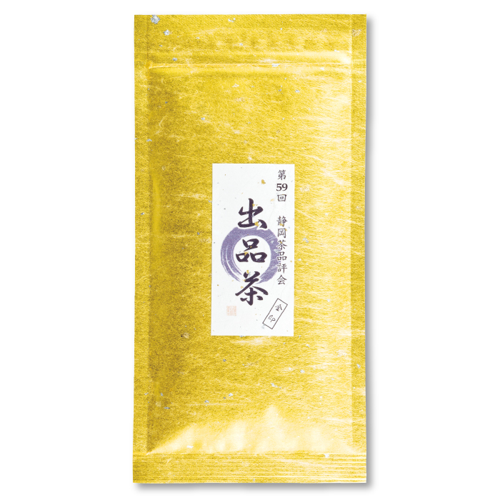 静岡茶品評会出品茶　金印