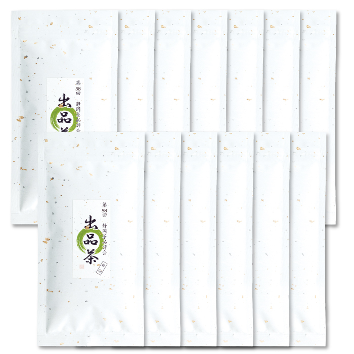 静岡茶品評会出品茶 銀印