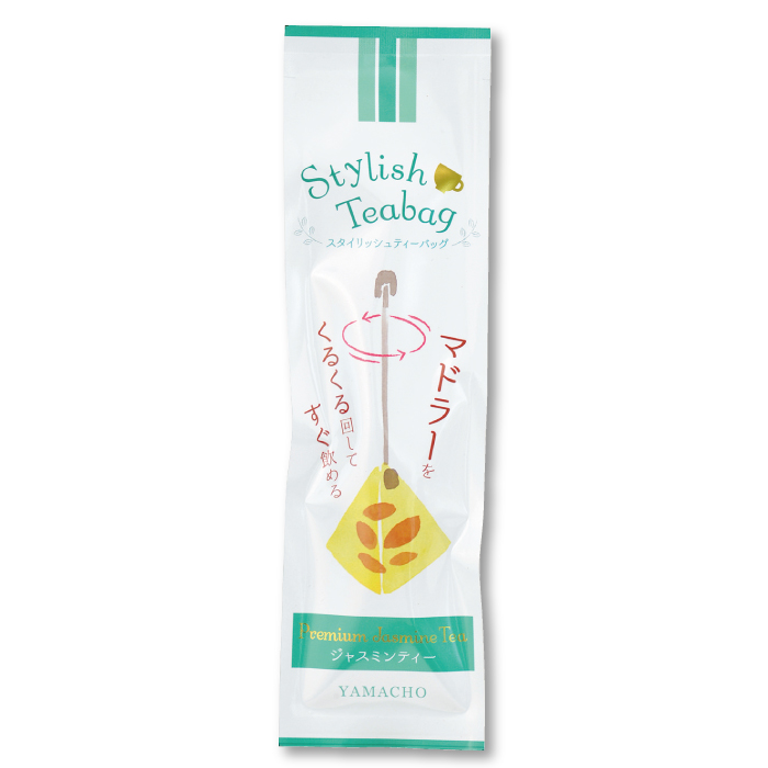 スタイリッシュティーバッグ　ジャスミン