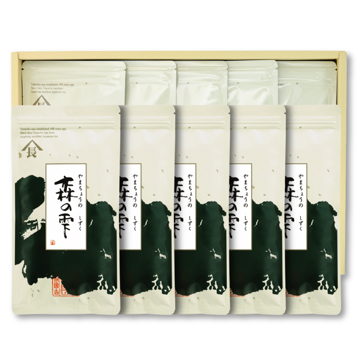 深蒸し茶10枚箱入　森の雫