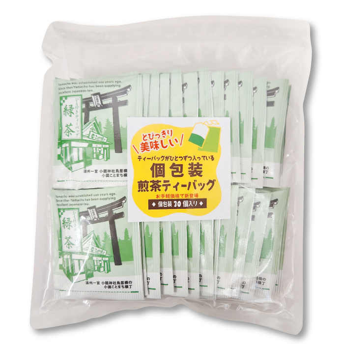 個包装煎茶ティーバッグ
