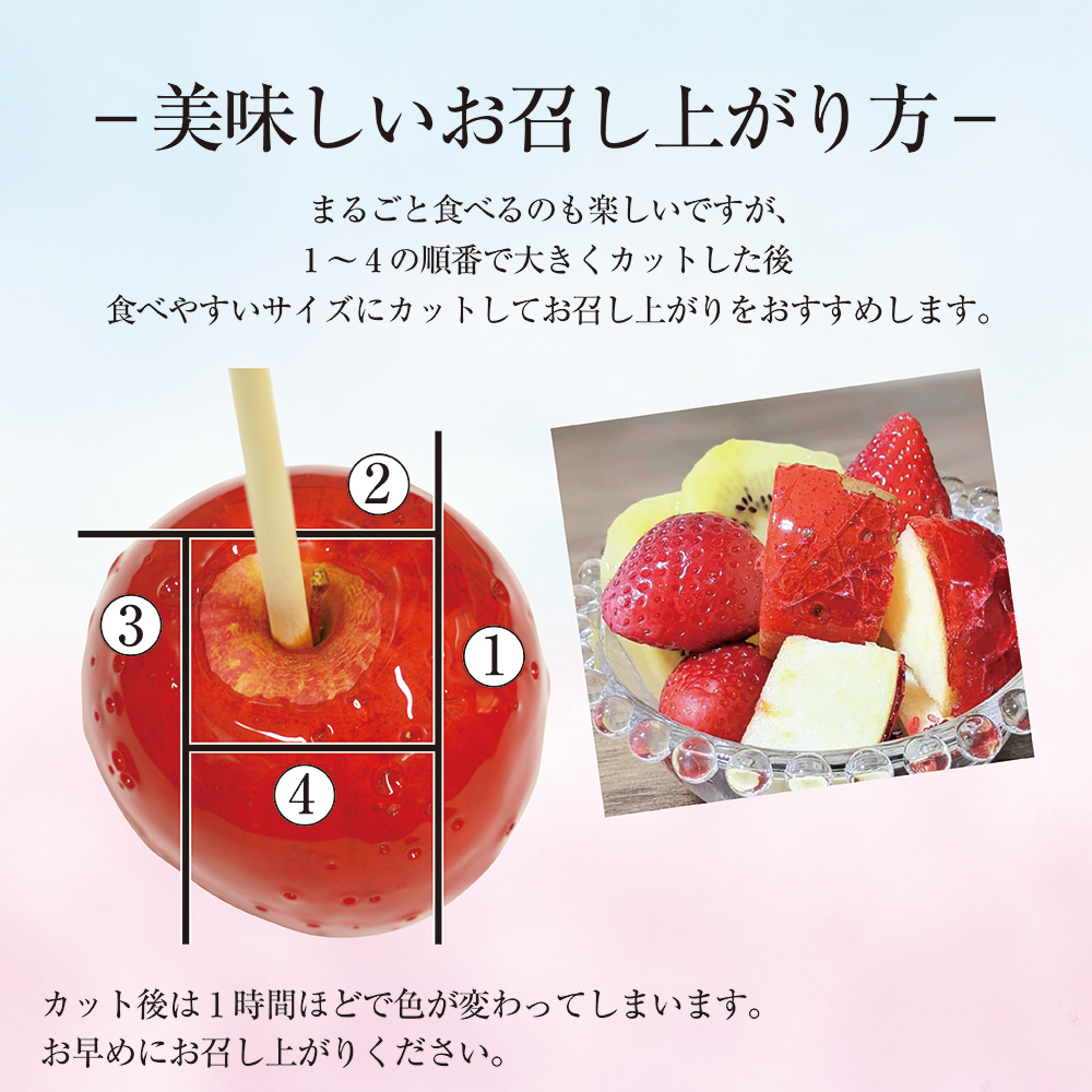 【コラボセット】真っ赤なはちみつりんご飴【音街ウナ/GUMI/神威がくぽ】