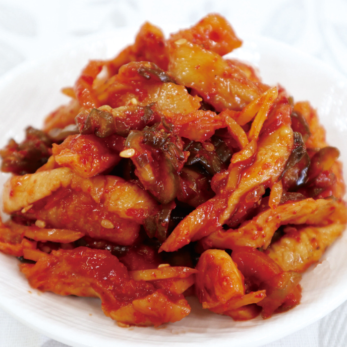 割干大根ときゅうりのキムチ